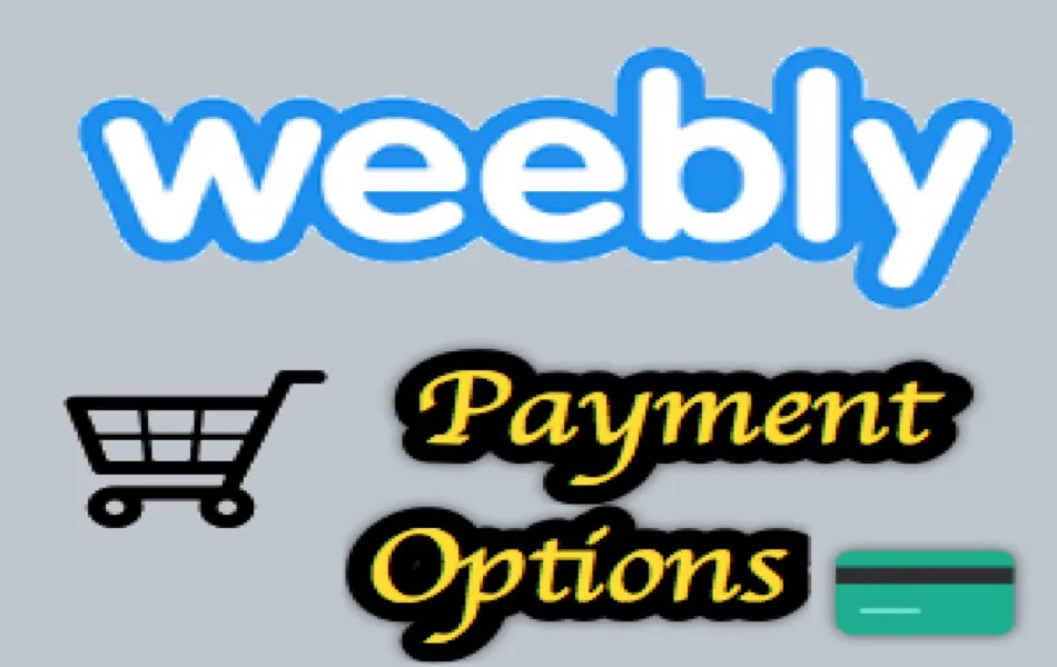 Weebly Payment Options for Online Store Cart Checkout Nots