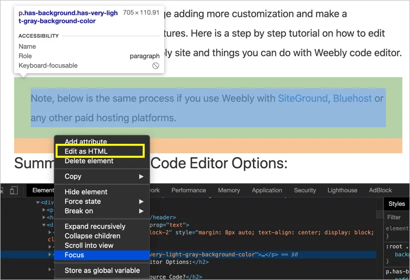 How to Edit page Content Online in Browsers? Nots