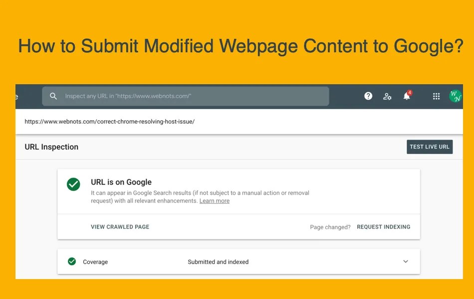 How to Submit Modified Webpage Content to Google? WebNots