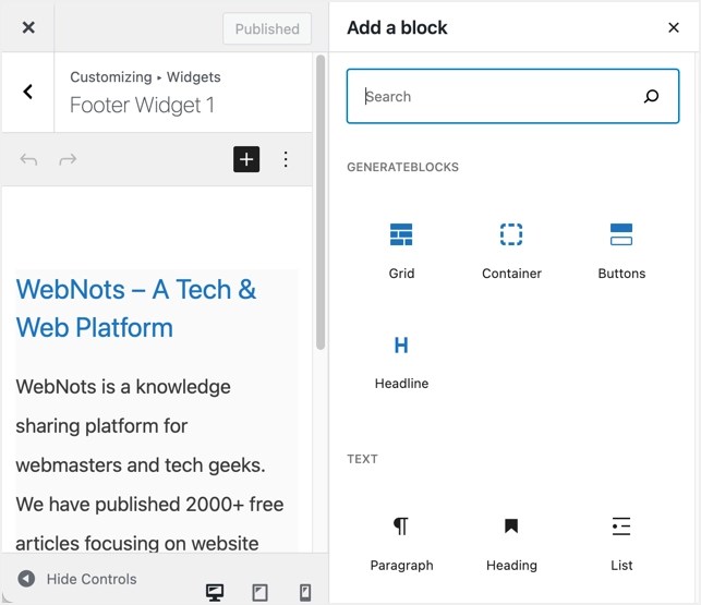 How to Disable Widgets Block Editor in WordPress? Nots