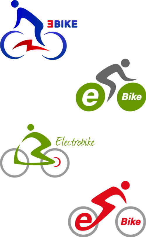 Bici logo design vettoriale WeLoveSoLo
