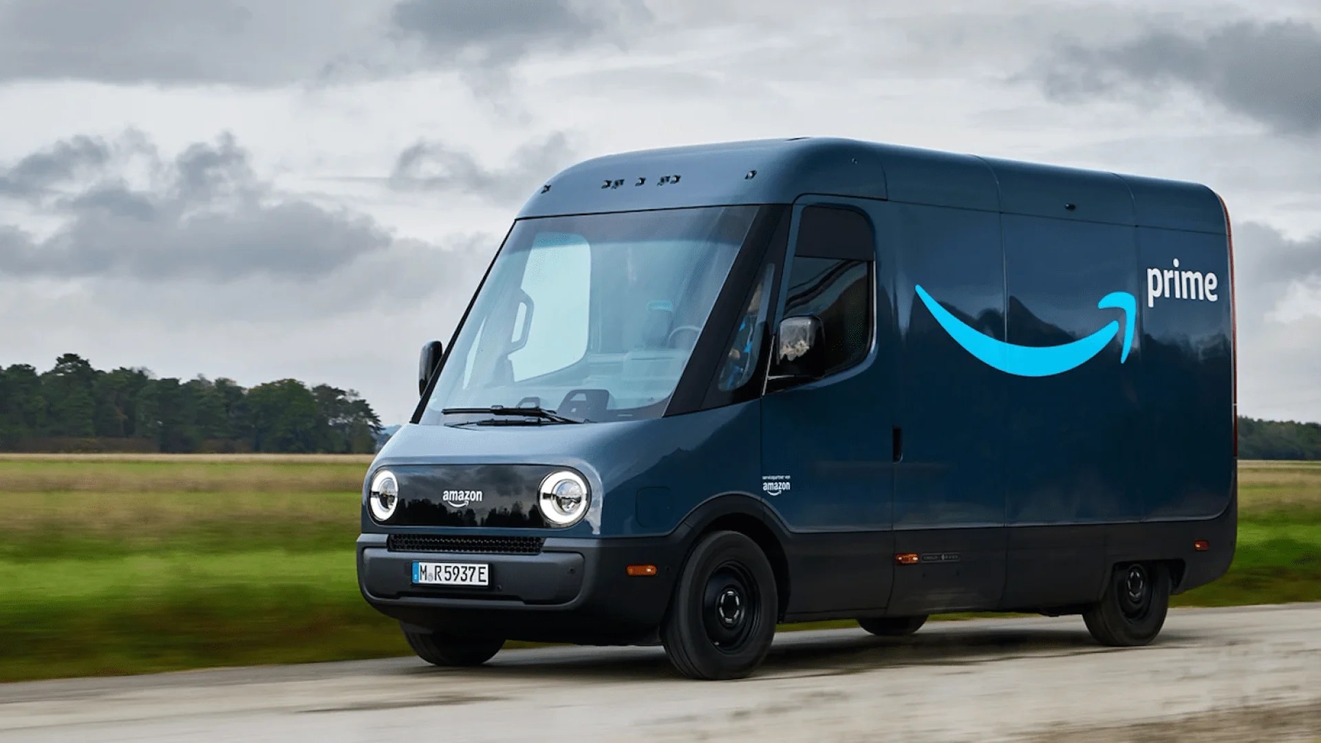 Elektrisch Amazons neue RivianVans liefern jetzt in Deutschland
