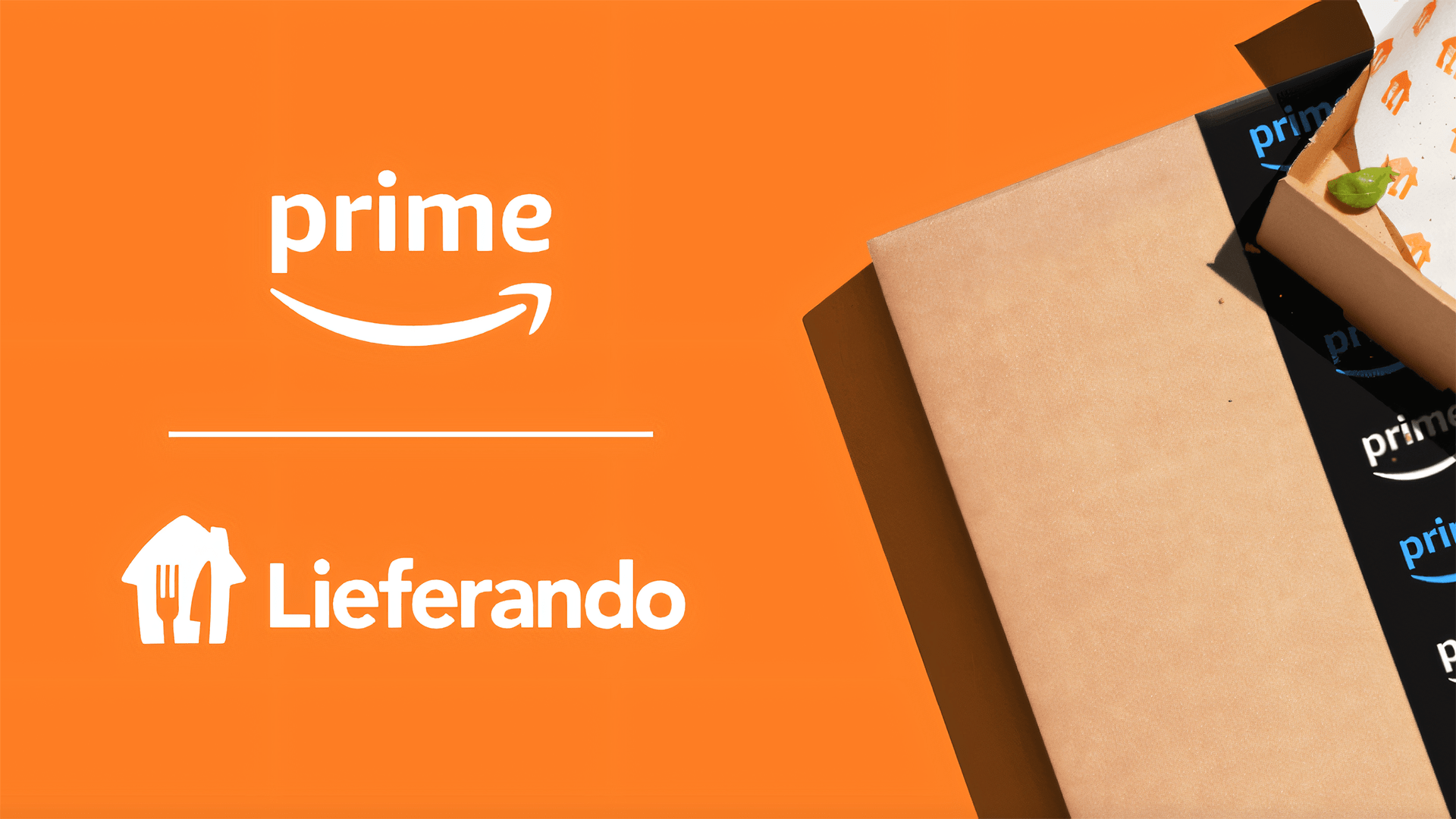 Amazon wertet PrimeAbo auf Kostenlose Lieferung bei Lieferando