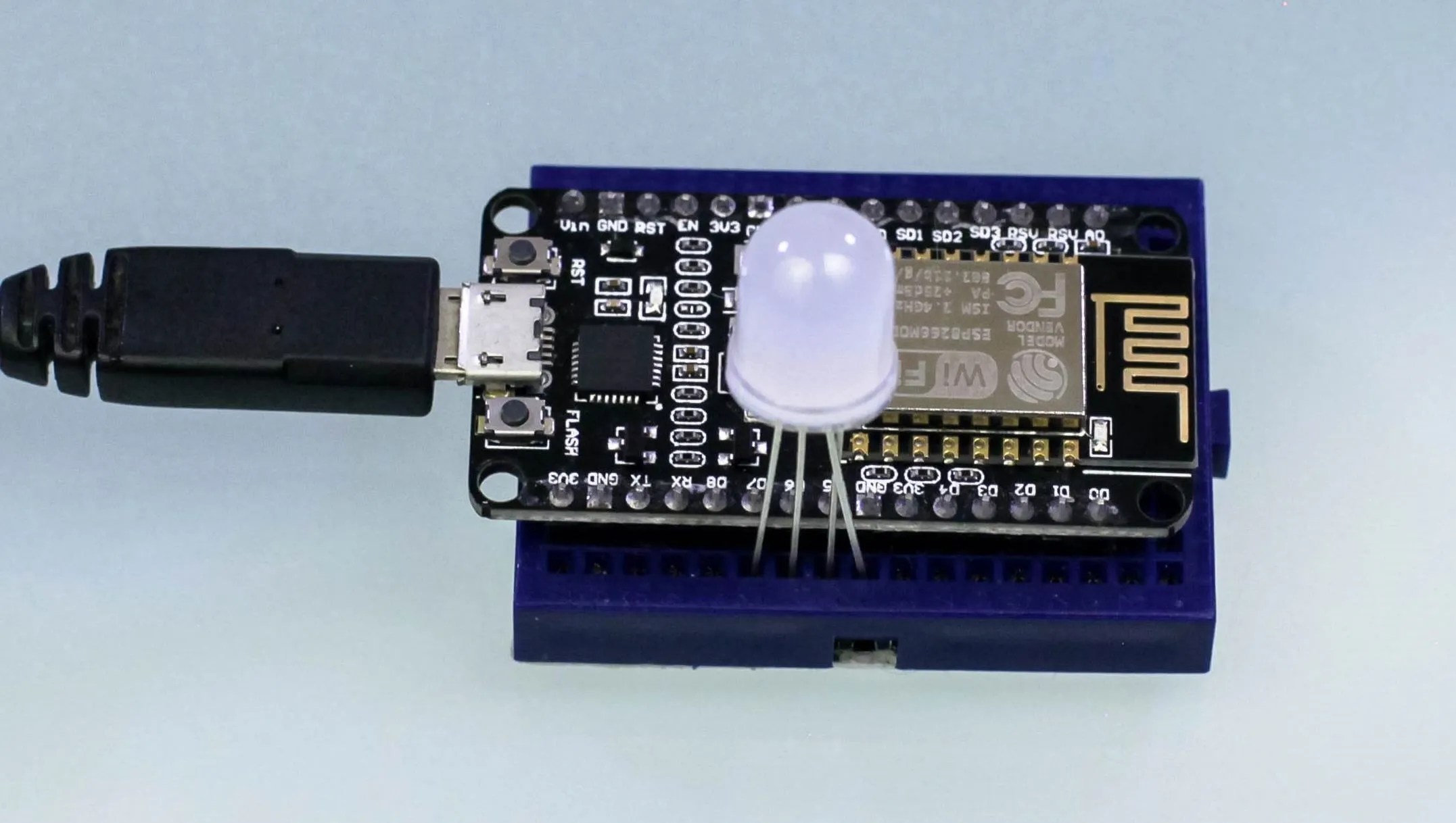 How to Program a 6 NodeMCU to Detect WiFi Jamming Attacks in the