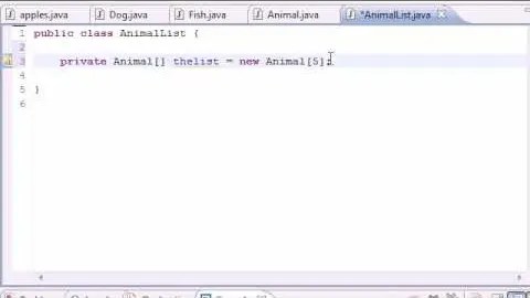 How to Hold multiple objects in an array in Java programming « Java