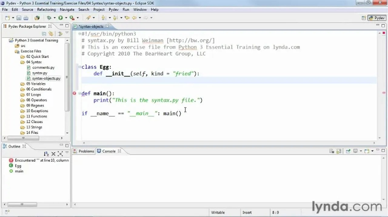 How to Create and use objects when programming in Python 3 « Python