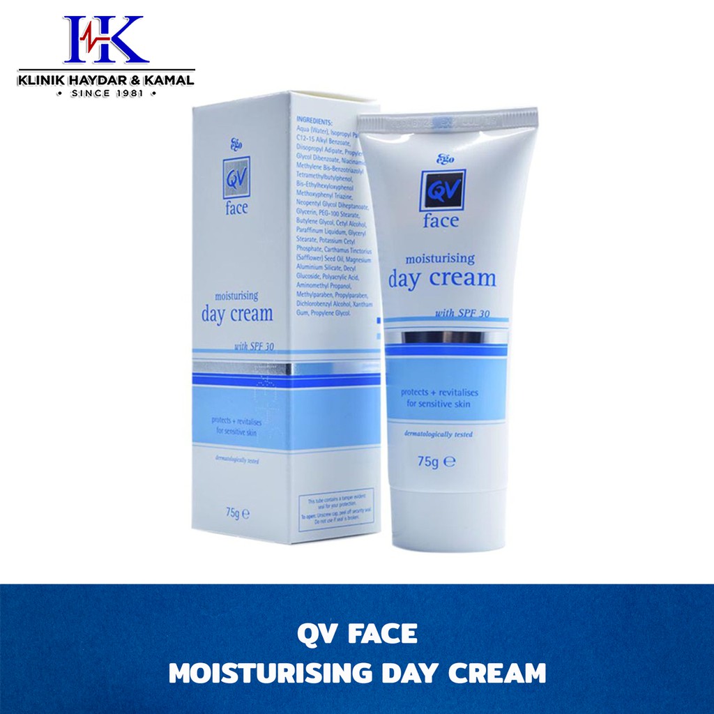 QV Moisturising Day Cream, SPF 30, 150g Ingredients And, 43 OFF