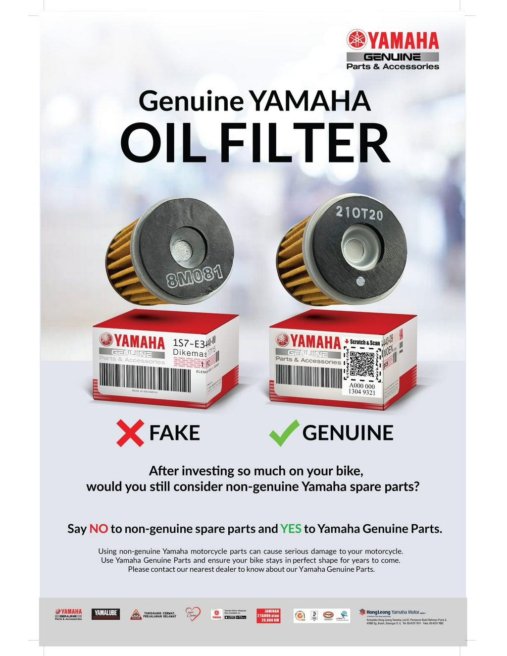 Yamaha Guan Hoe Yamaha Genuine Parts Authorized Dealer Online, July