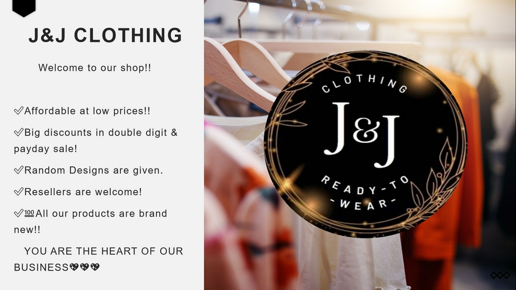 J&J CLOTHING RTW, Online Shop Shopee Philippines