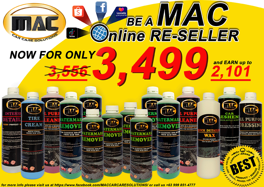 MAC Car Care Paranaque, Online Shop Shopee Philippines