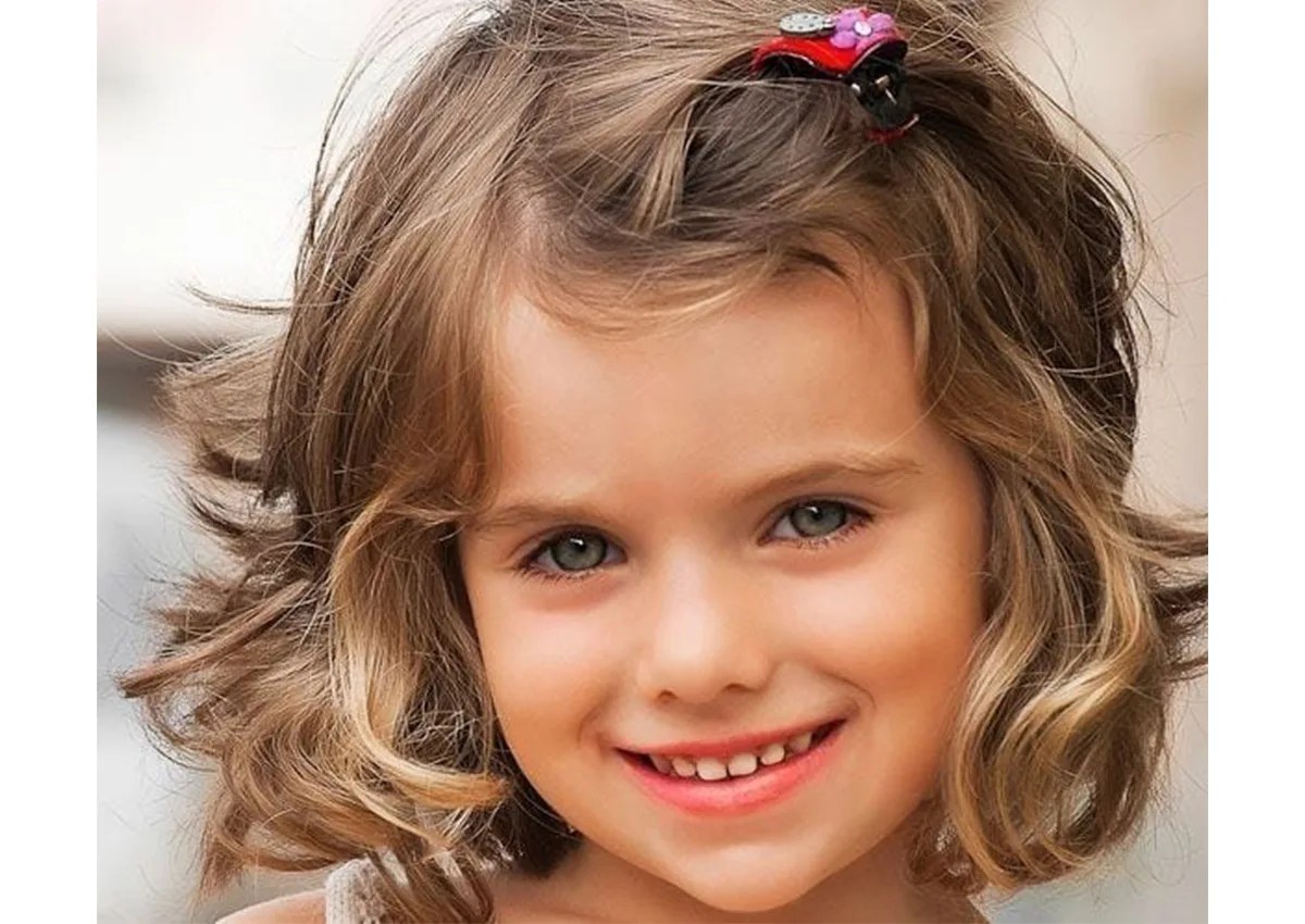 قصات شعر اطفال بنات