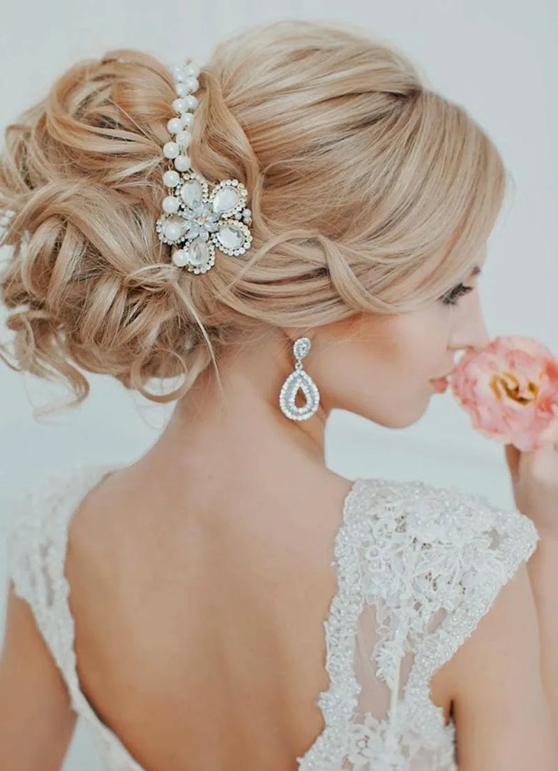 صور تسريحات شعر للعرايس 2015 Yasmina