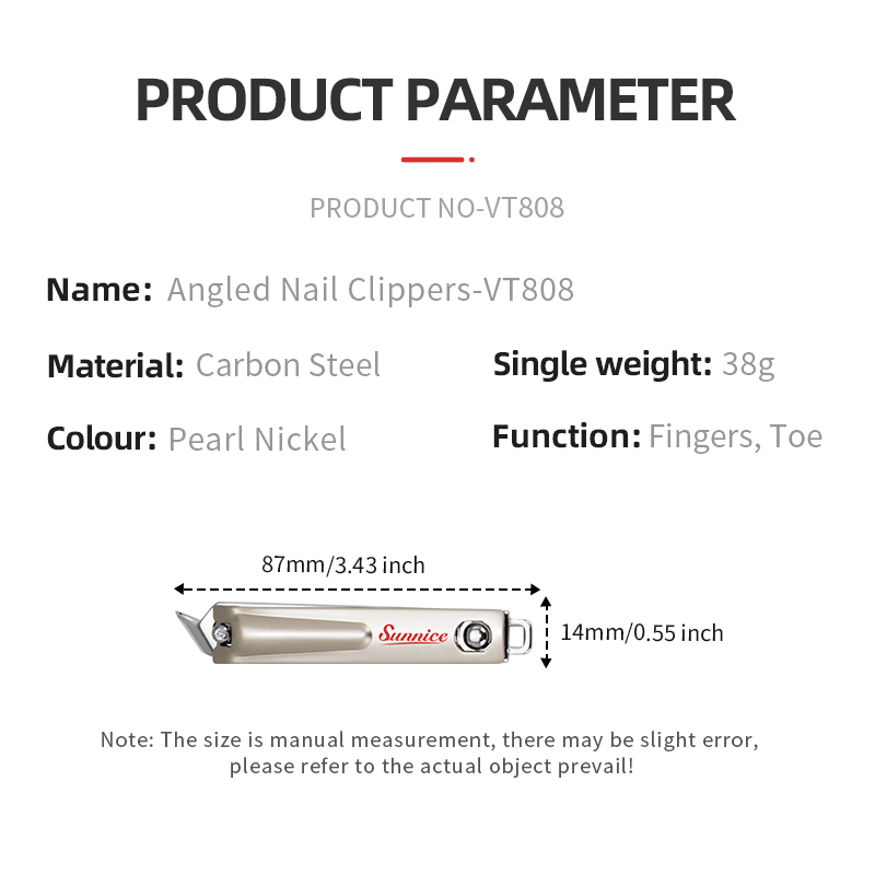 Angled nail clippersVT808