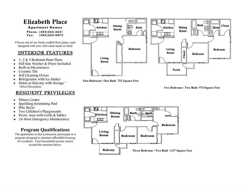 Elizabeth Place Apartments 1955 S Shepard Ave, El Reno, OK 73036 Zumper
