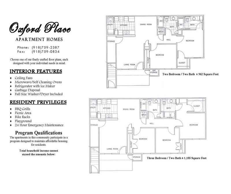 Oxford Place Apartments 15471593 N Okmulgee Ave, Okmulgee, OK 74447