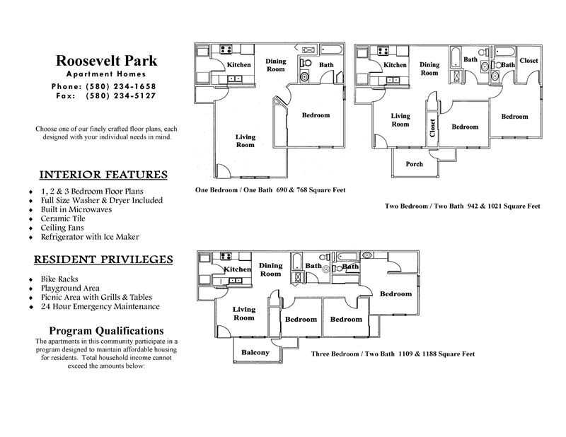 Roosevelt Park Apartments 831 E Oklahoma Ave, Enid, OK 73701 Zumper