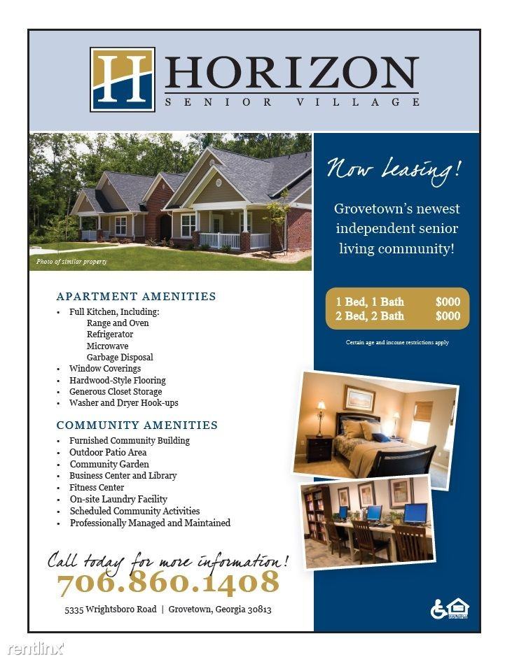 Horizon Senior Village Apartments 5107 Wrightsboro Rd, Grovetown, GA