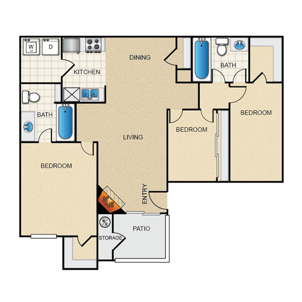 Rancho Del Rey Apartments in Las Vegas, NV 89108 Zumper