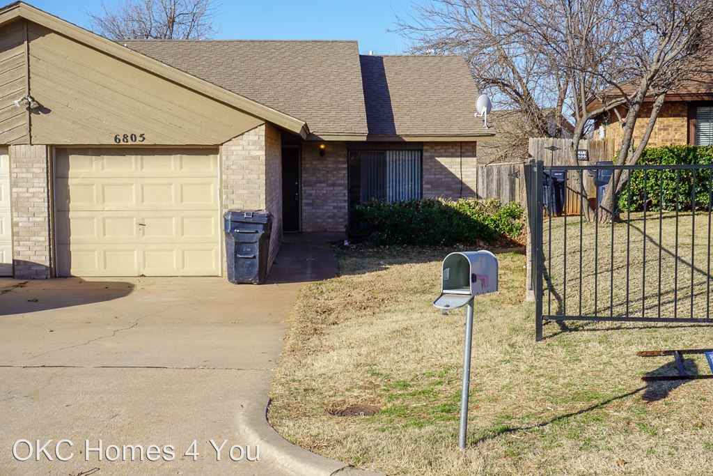 6805 Woodlake Dr, Oklahoma City, OK 73132 2 Bedroom House for Rent for