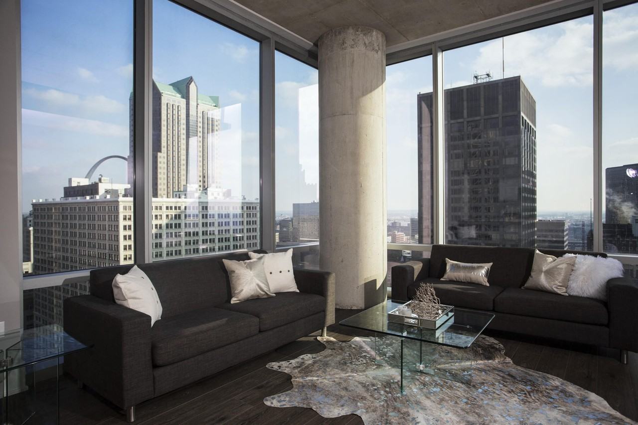 The cheapest apartment rentals for rent in Downtown, St. Louis