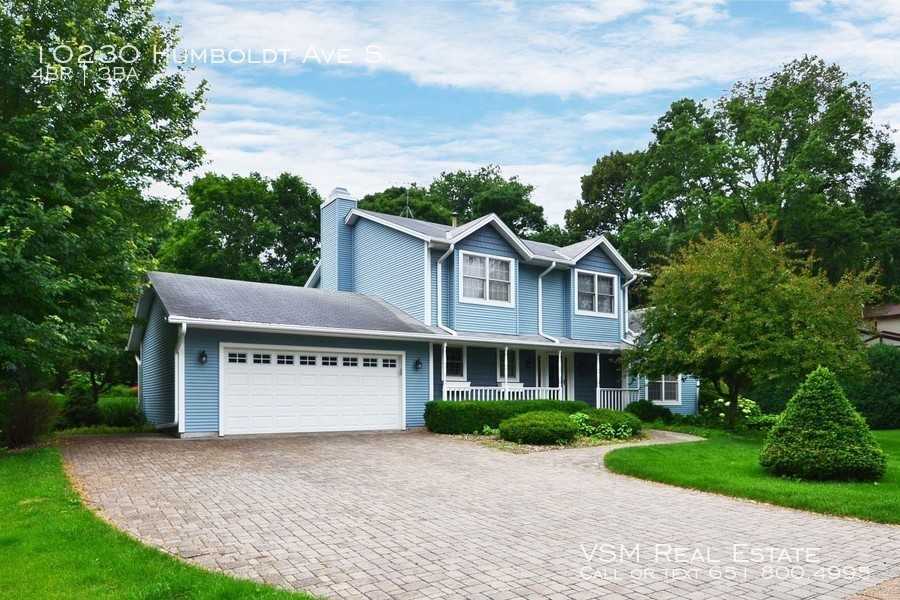 10230 Humboldt Ave S, Minneapolis, MN 55431 4 Bedroom House for Rent