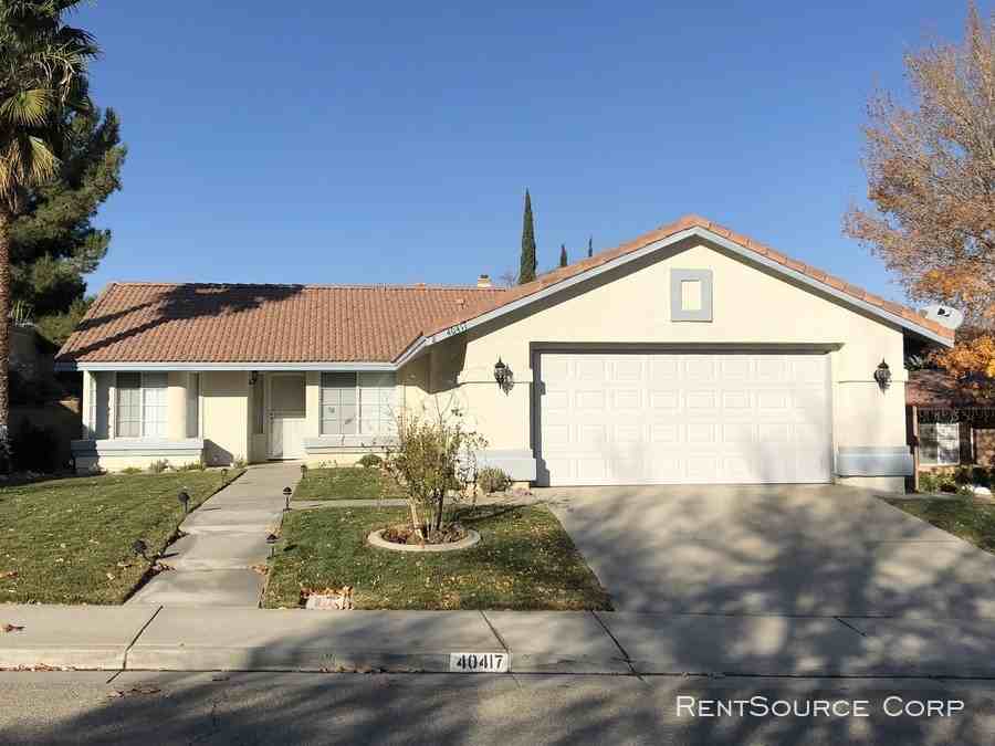 40417 Fieldcrest Lane, Palmdale, CA 93551 3 Bedroom House for Rent for