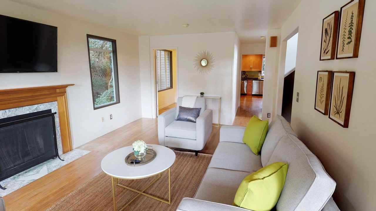 Phinney Ridge home with beautifully landscaped backyard