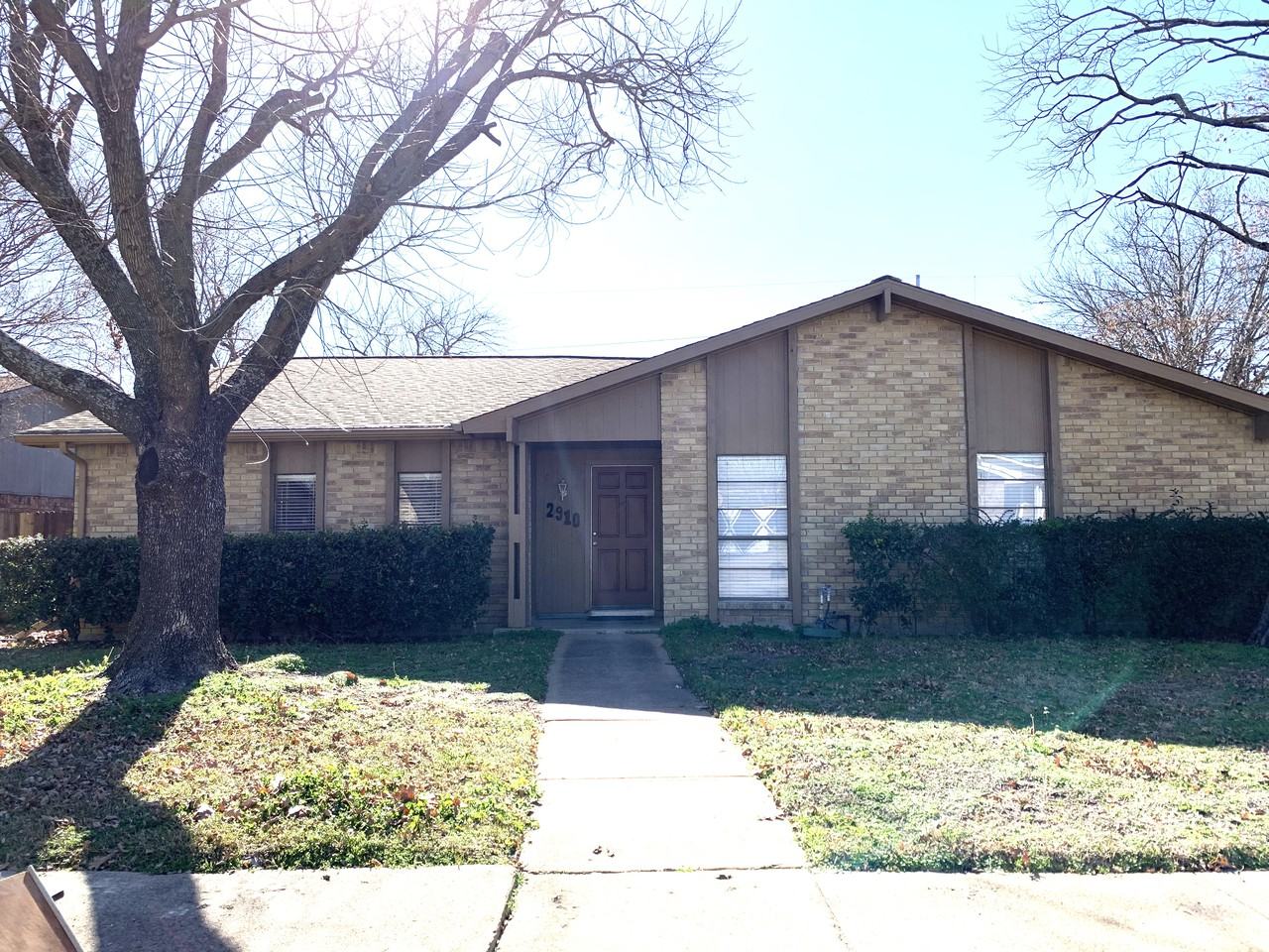 2910 High Plateau Drive, Garland, TX 75044 4 Bedroom House for 2,350