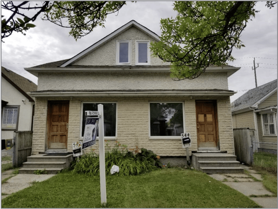 544 Redwood Avenue, Winnipeg, MB R2W 1T1 2 Bedroom House for Rent for