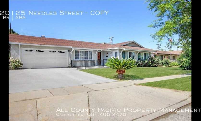 20125 Needles Street COPY, Los Angeles, CA 91311 1 Bedroom House for