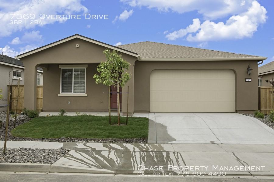 7369 Overture Dr, Reno, NV 89506 3 Bedroom House for Rent for 2,000