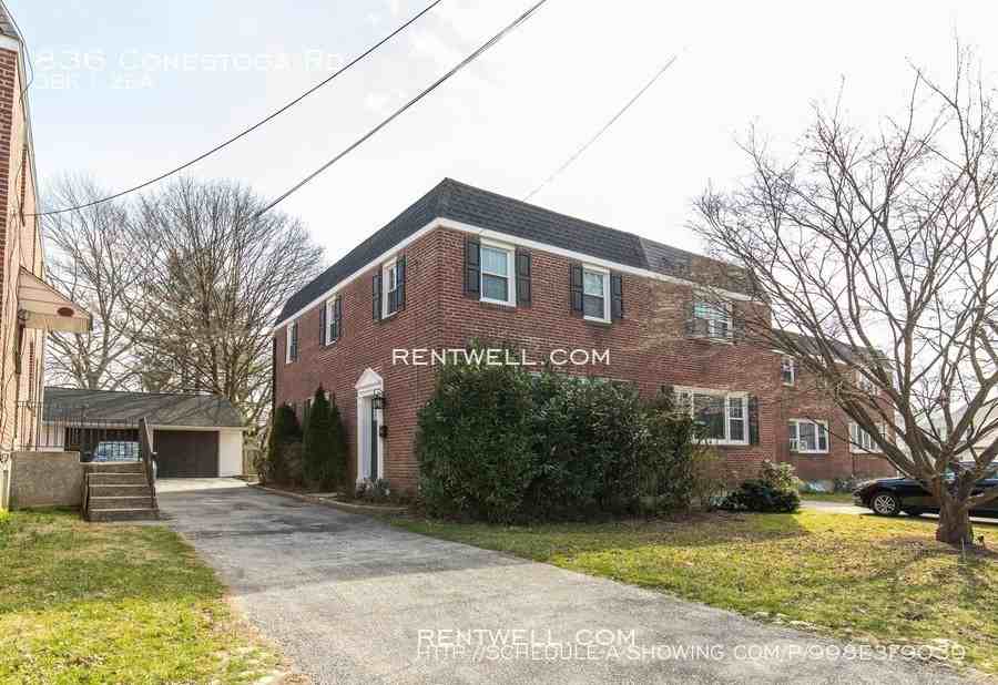 836 Conestoga Rd, Bryn Mawr, PA 19010 3 Bedroom House for Rent for