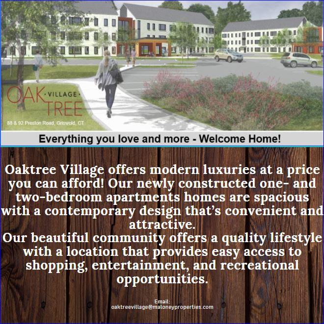 Oak Tree Village Apartments 89 Preston Road 1, Griswold, CT 06351
