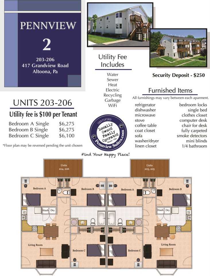 Pennview Suites 203_A417 Grandview Road 203A, Altoona, PA 16601 3