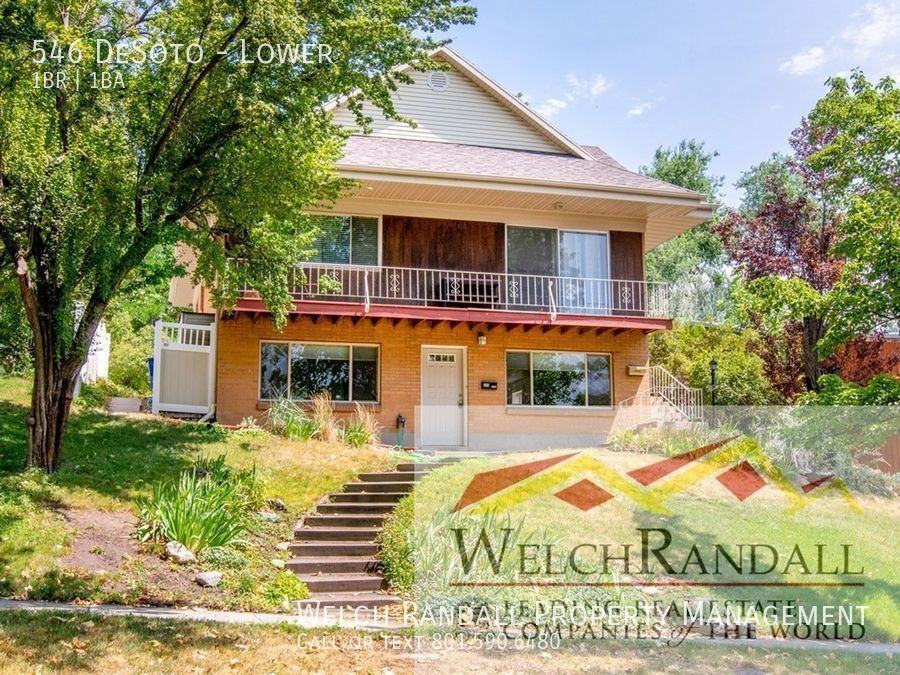 546 546 DeSoto LOWER, Salt Lake City, UT 84103 1 Bedroom Apartment for Rent for 995/month Zumper