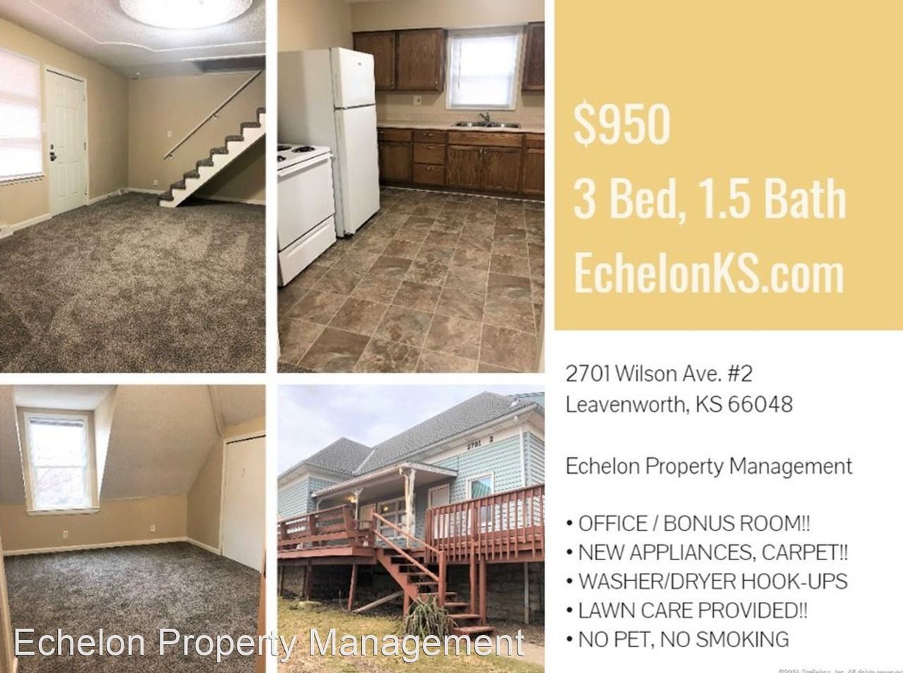 2701 Wilson Ave, Leavenworth, KS 66048 Apartment for