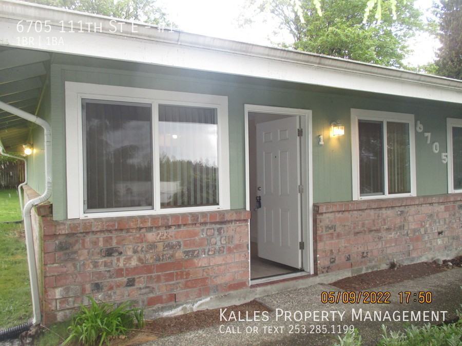 6705 111th St E 1, Puyallup, WA 98373 1 Bedroom Apartment for Rent