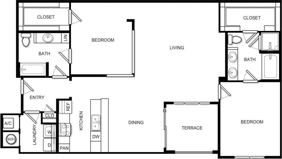 2nd Ave 4179, Needham, MA 02494 2 Bedroom Apartment for 4,197/month