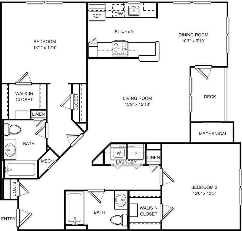 Inwood Dr 7314, Woburn, MA 01801 2 Bedroom Apartment for 2,897/month Zumper