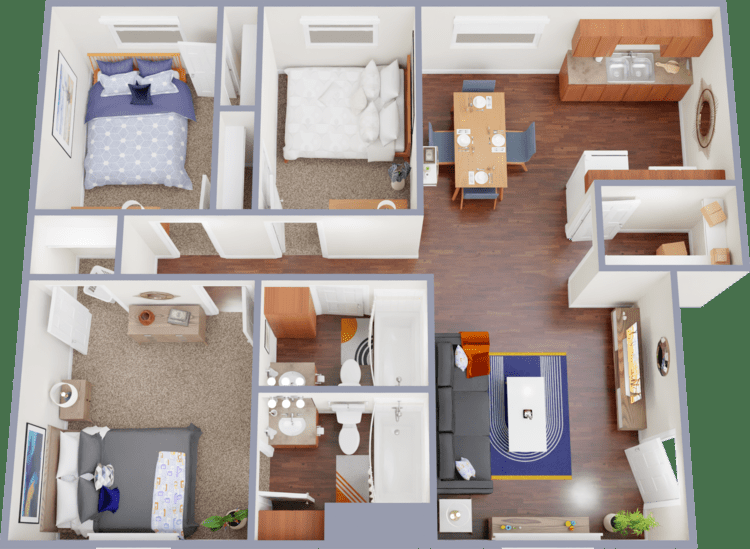 Oak Meadow Villa Apartments 2929 Rigsby Ave, San Antonio, TX 78222