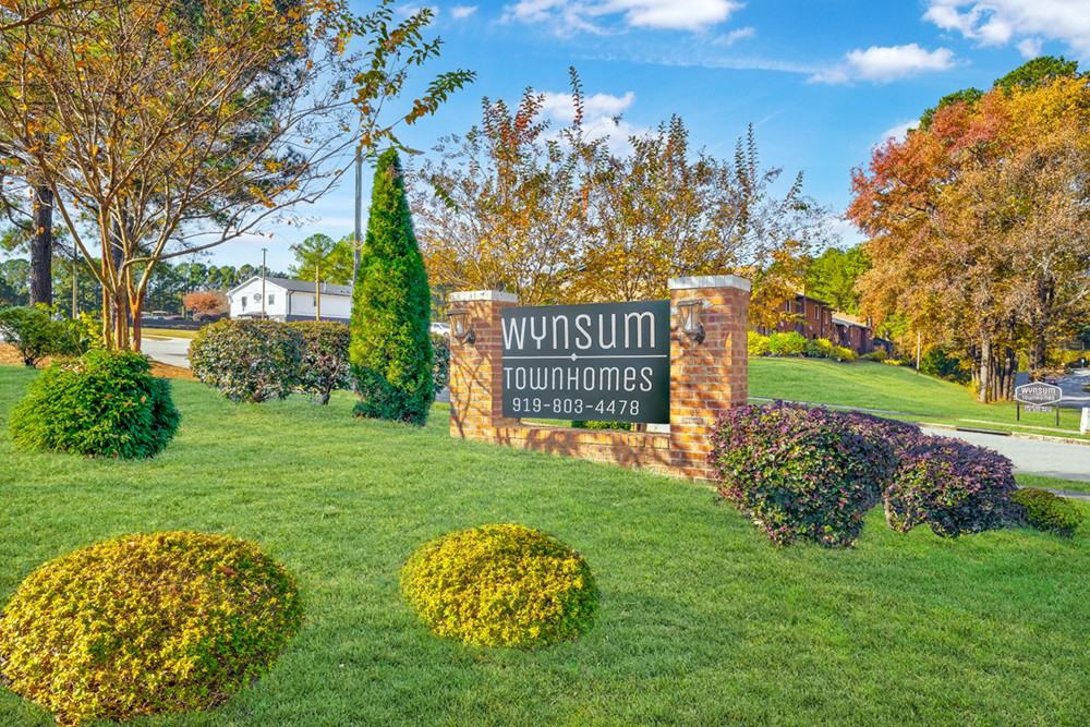 Wynsum Townhomes Townhouses 2292 Fox Ridge Manor Road, Raleigh, NC