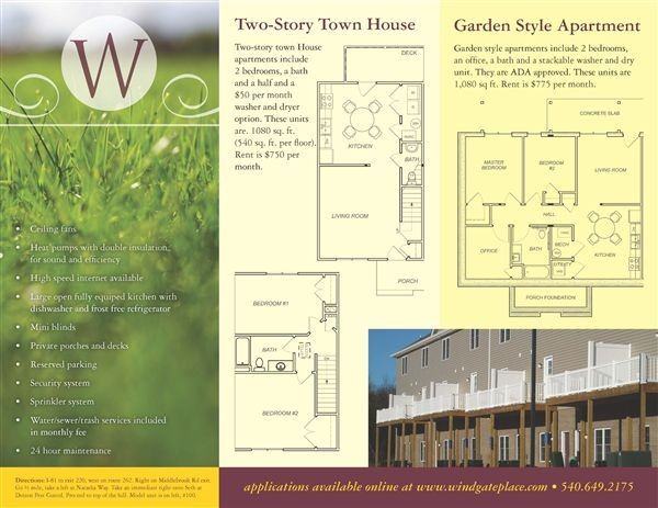 WIndgate Place Apartments 1009 Seth Drive, Staunton, VA 24401 Zumper