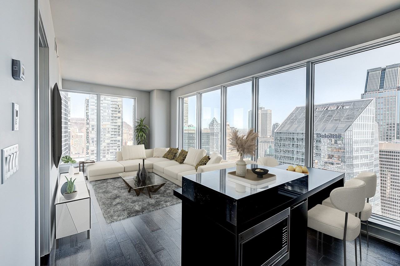 1288 Rue SaintAntoine Ouest 4106, Montréal, QC H3C 0X6 2 Bedroom