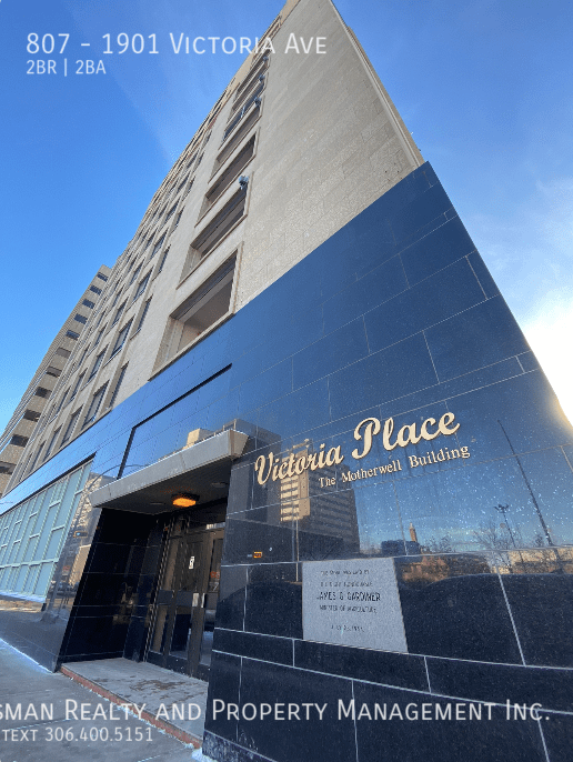 1901 Victoria Ave Unit 807 Apartments 1901 Victoria Ave, Regina, SK S4P 3R4 Zumper