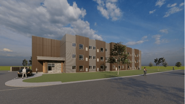 Newly Built Affordable Housing Complex Apartments 3 McLeod Drive