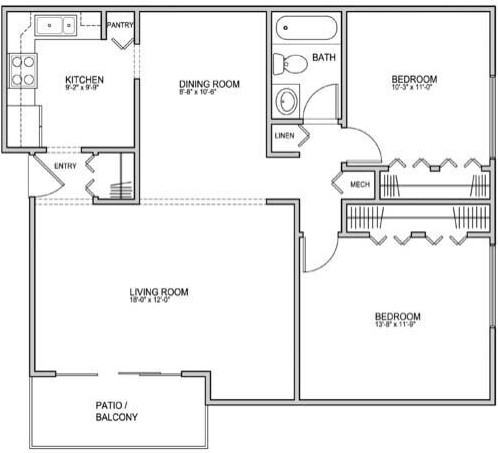 Robin Oaks Apartments 1905 Eastlawn Dr, Midland, MI 48642 Zumper