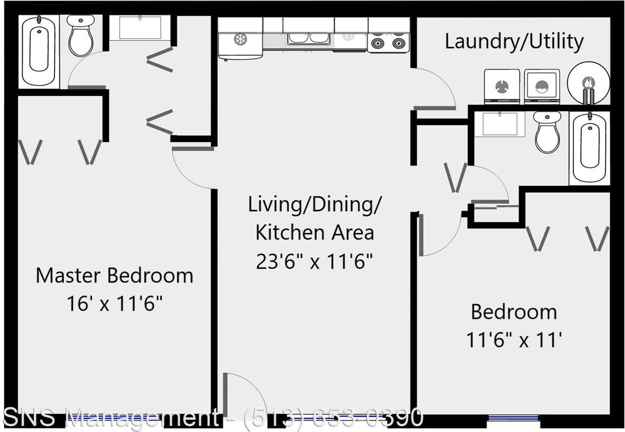 Waterbury Apartments 4140 Mount Carmel Tobasco 01A, Forestville, OH
