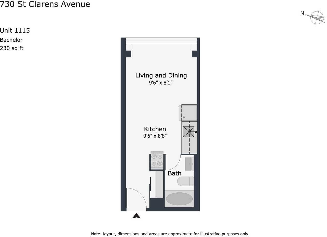 730 St. Clarens Apartments 730 Saint Clarens Ave, Toronto, ON M6H 4E8