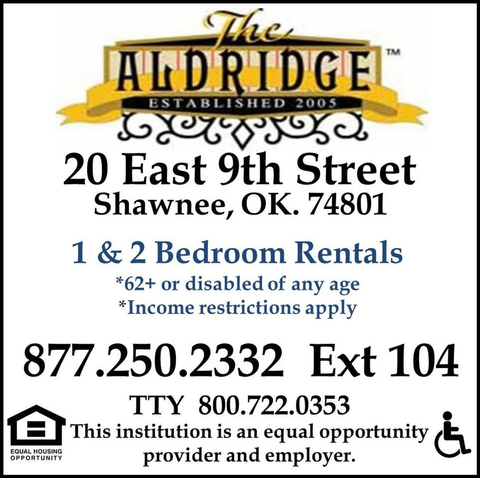 The Aldridge Apartments 20 E 9th St, Shawnee, OK 74801 Zumper