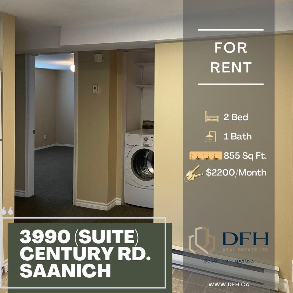 3990 Century Road, Saanich, BC V8P 3L9, CAN 2 bedroom House Rental